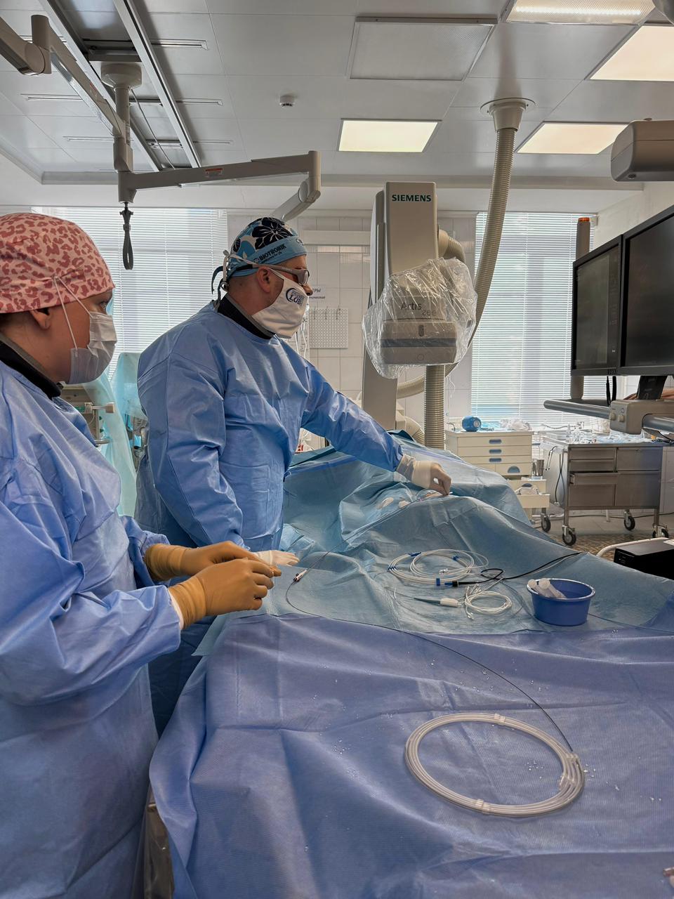 Первый в регионе ультразвуковой тромболизис EKOS успешно проведен в Амурской ГМА